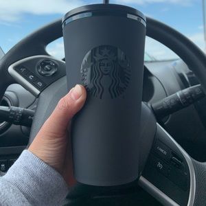 Starbucks Grande Matte Black Cold Cup